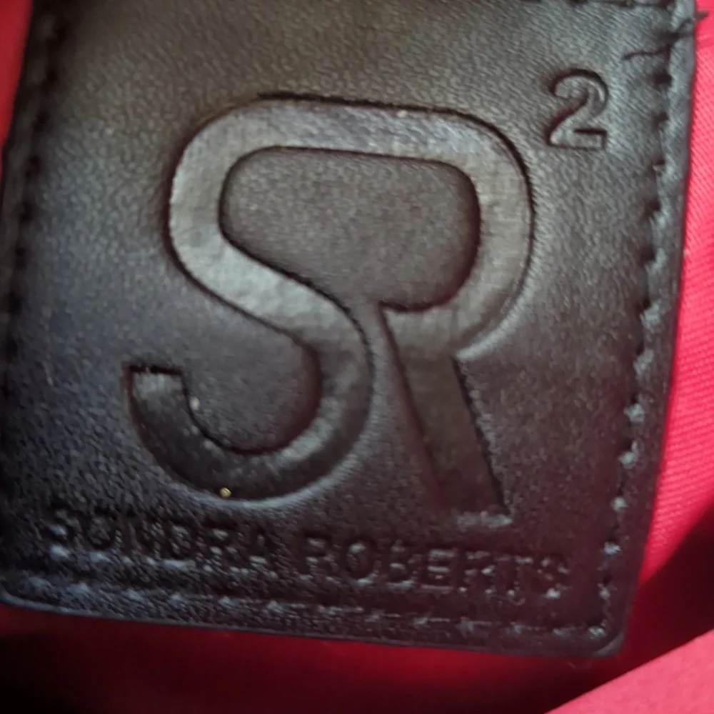 Sondra Roberts Squared Skull Studded Makeup Bag Pouch